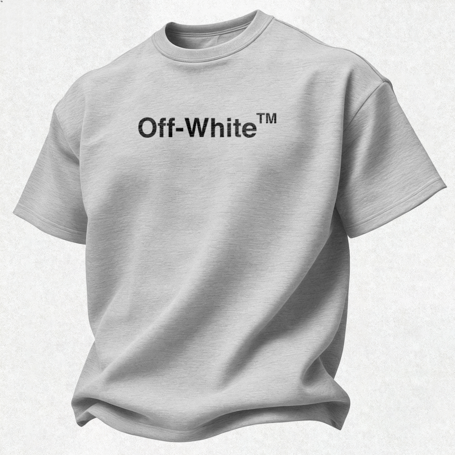 Off-White Printed Oversized Unisex T-shirt