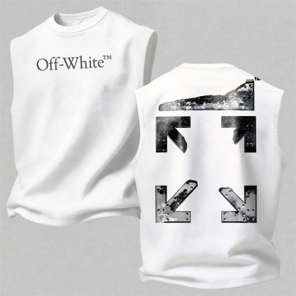 Off-White Print Men's Tank