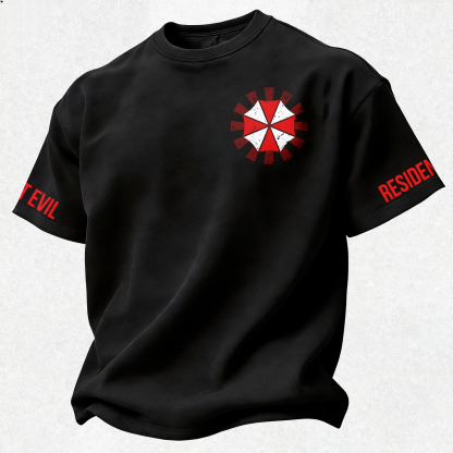 Resident Evil Printed Oversized Unisex T-shirt