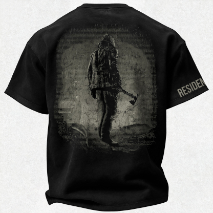 Resident Evil Printed Oversized Unisex T-shirt