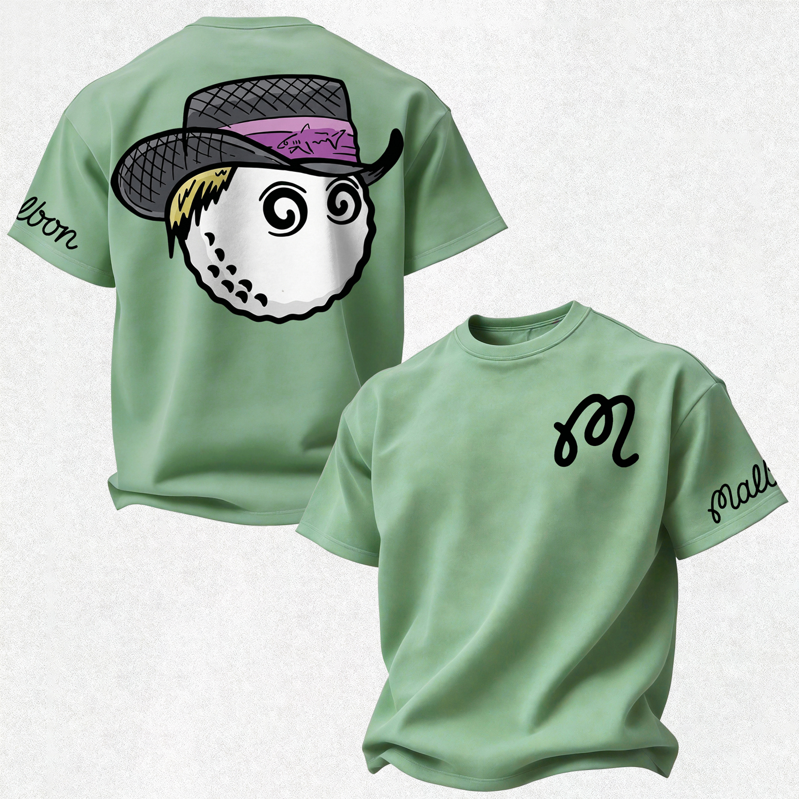 Golf Fashion Printed Oversized Unisex T-shirt
