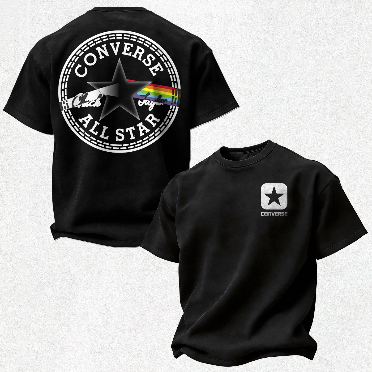 Street Fashion Printed Oversized Unisex T-shirt