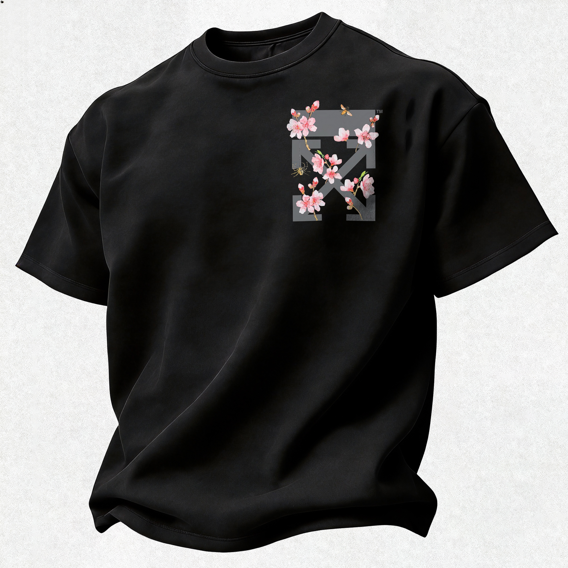 Off-White Printed Oversized Unisex T-shirt