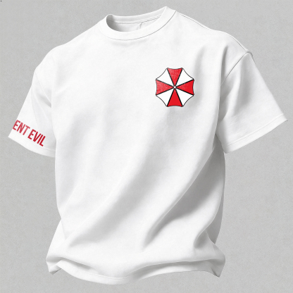 Resident Evil Umbrella Corporation Printed Oversized Unisex T-shirt