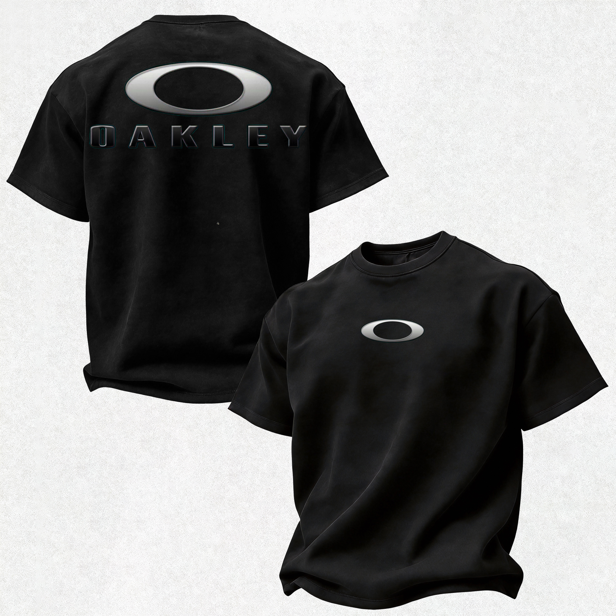 Oakley O-Bold Ellipse Printed Oversized Unisex T-shirt