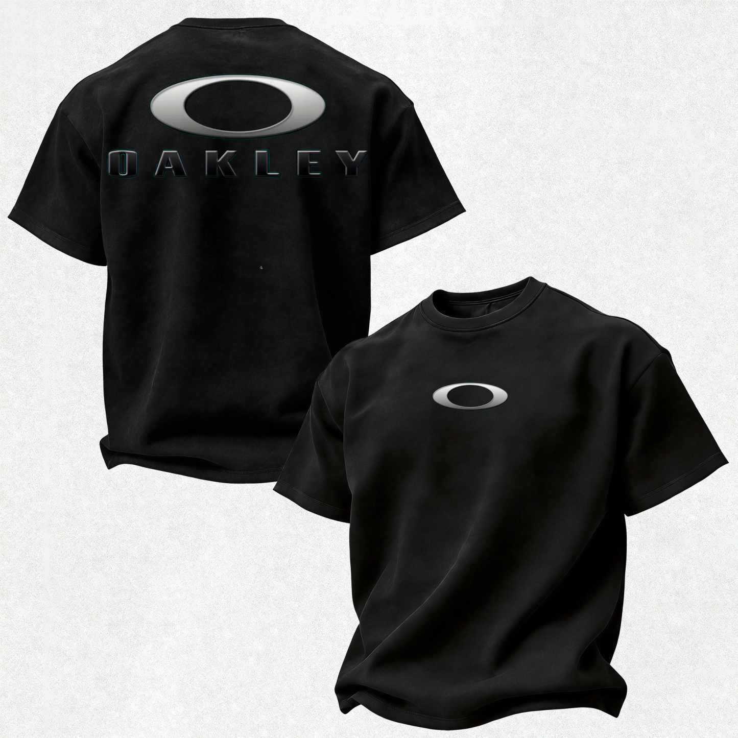 Oakley O-Bold Ellipse Printed Oversized Unisex T-shirt