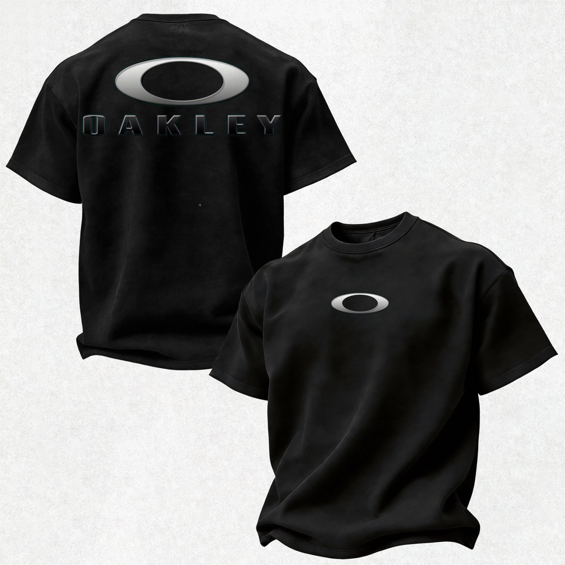 Oakley O-Bold Ellipse Printed Oversized Unisex T-shirt
