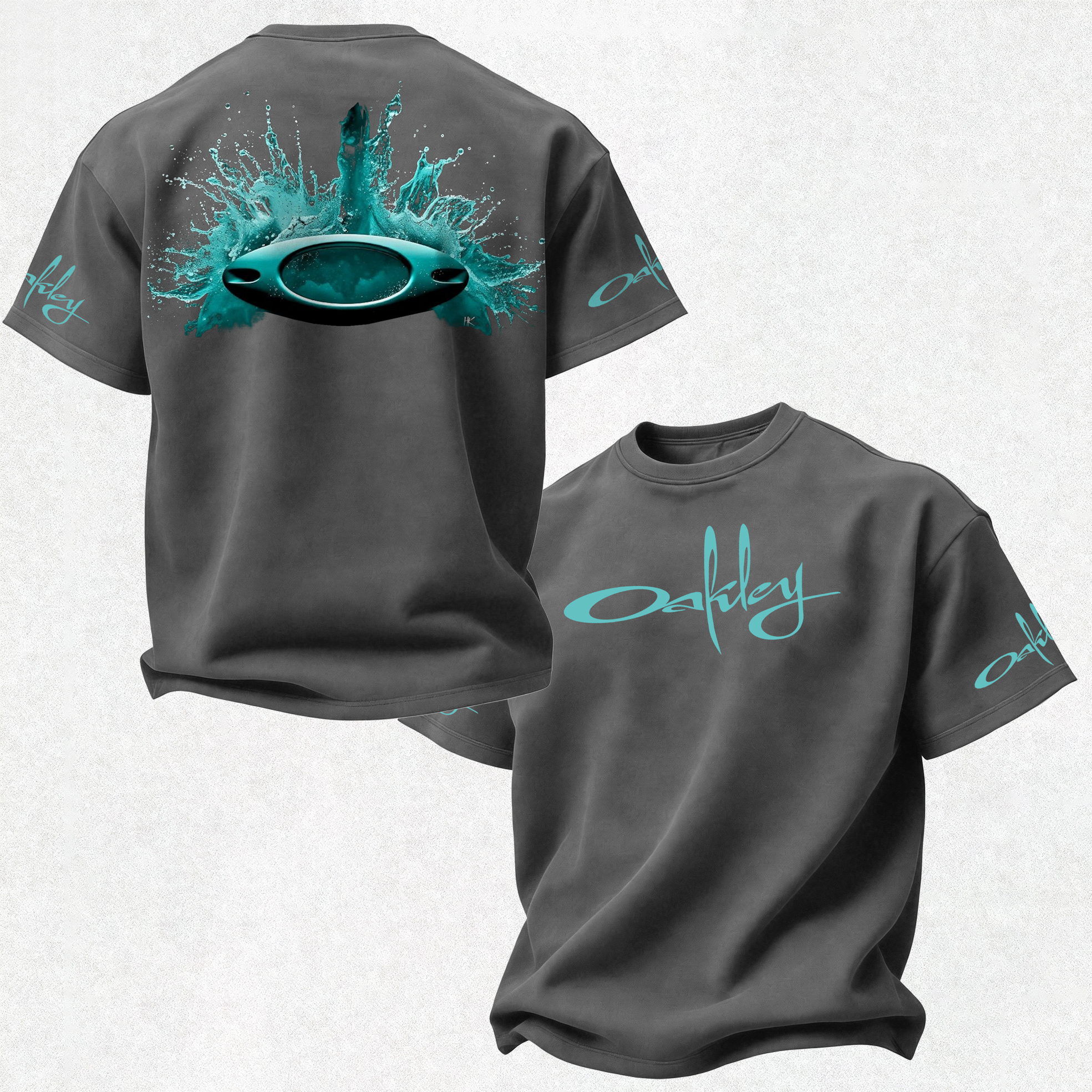 Oakley Printed Oversized Unisex T-shirt
