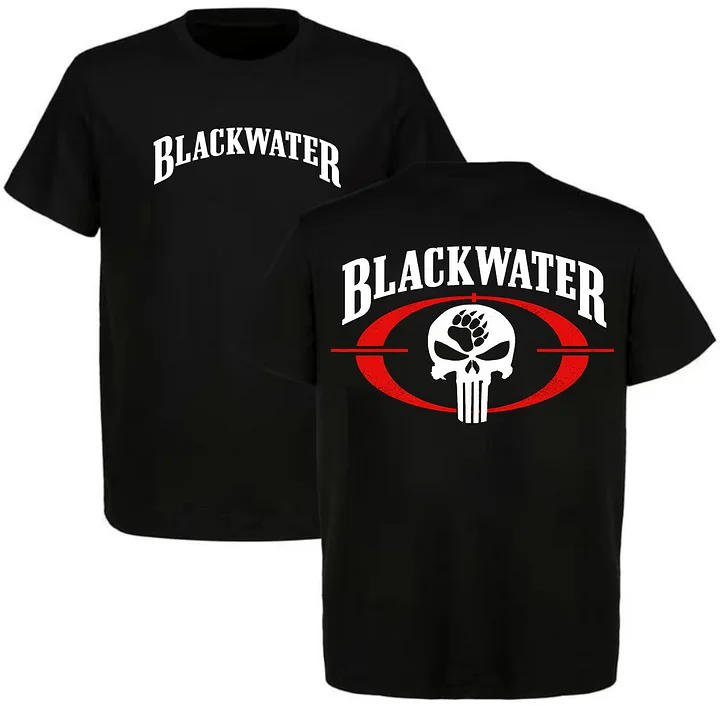 Blackwater Skull Printed Men's T-shirt