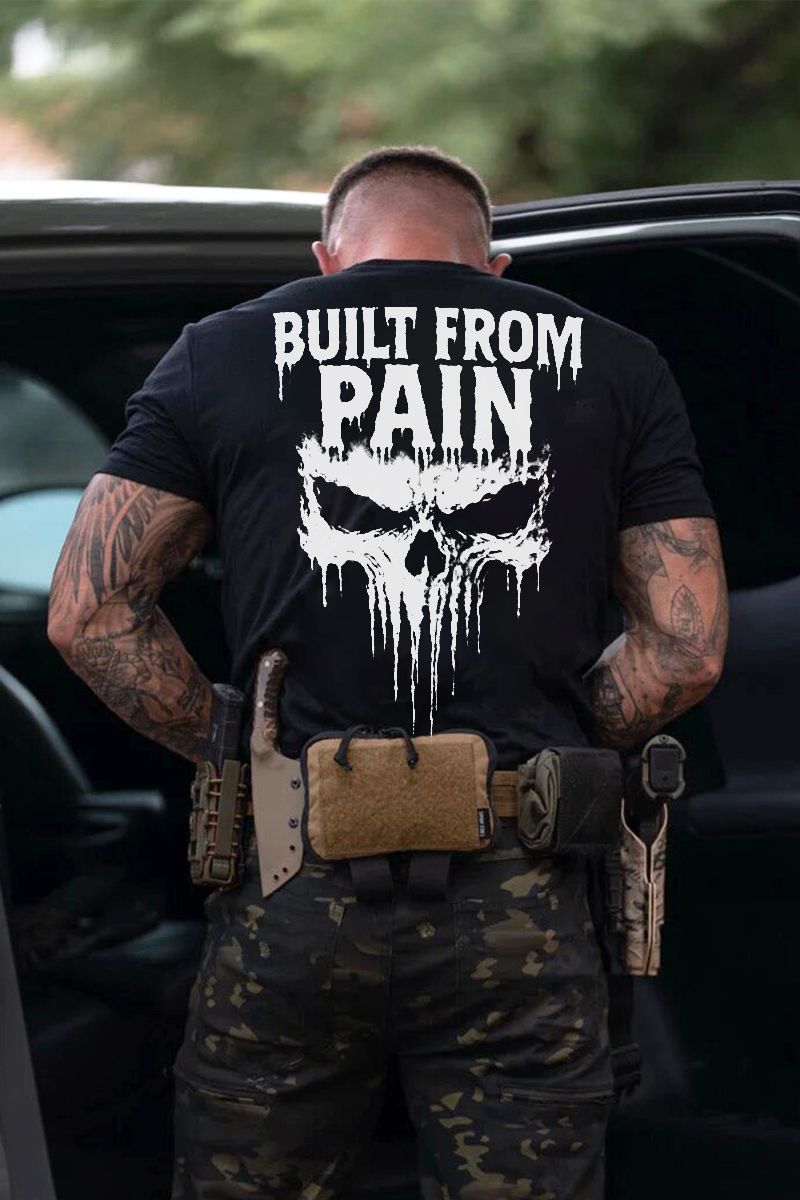 Blackwater Skull Printed Men's T-shirt