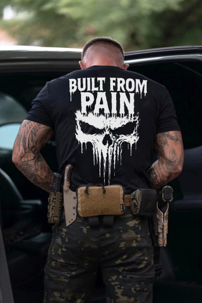 Blackwater Skull Printed Men's T-shirt