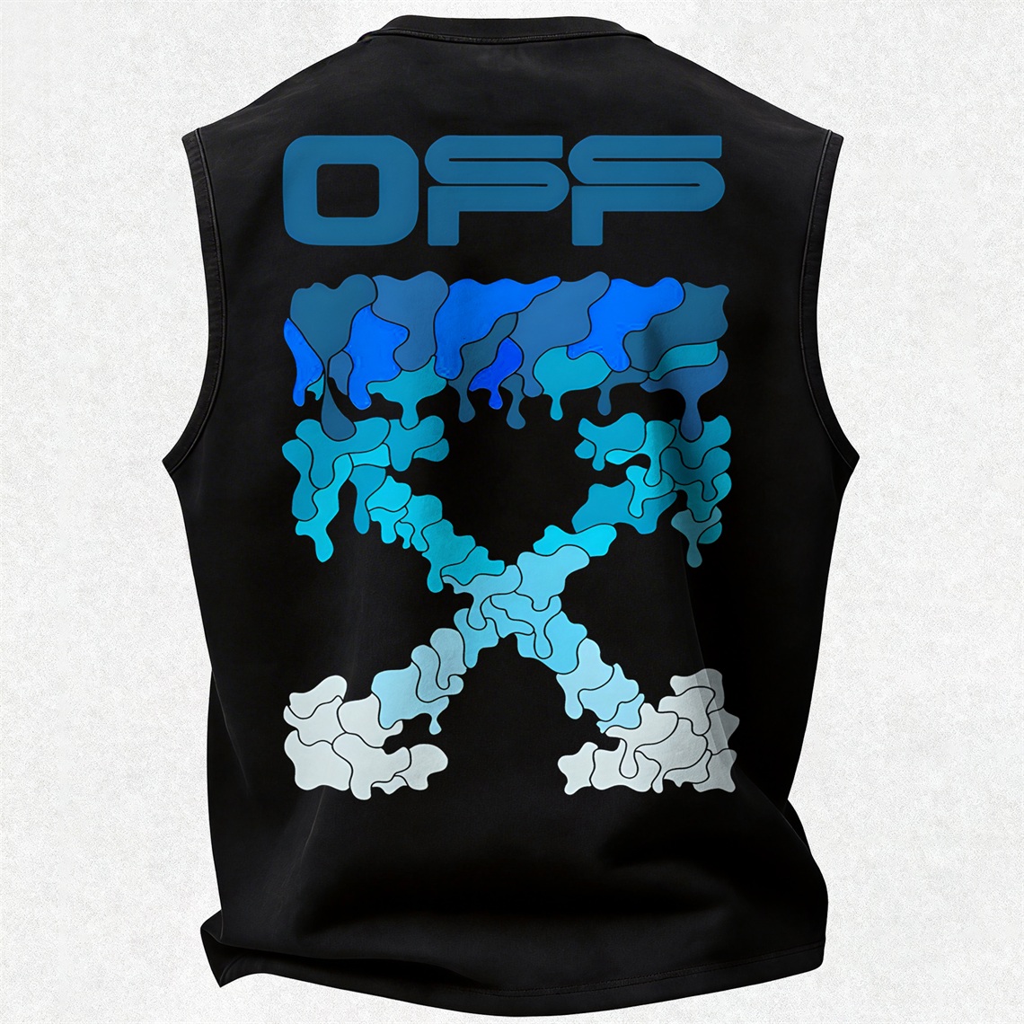 Street Fashion Print Men's Tank