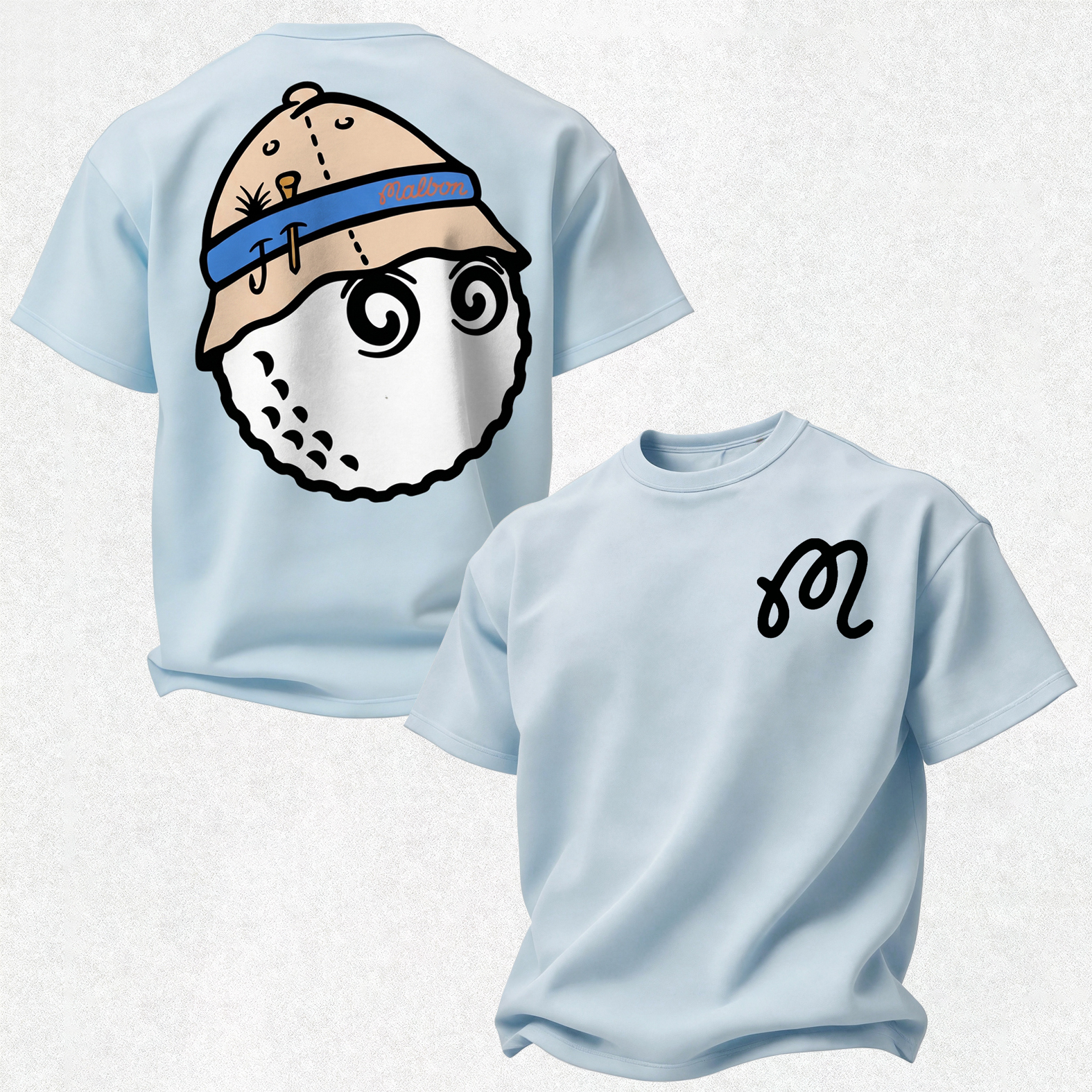 Golf Fashion Printed Oversized Unisex T-shirt