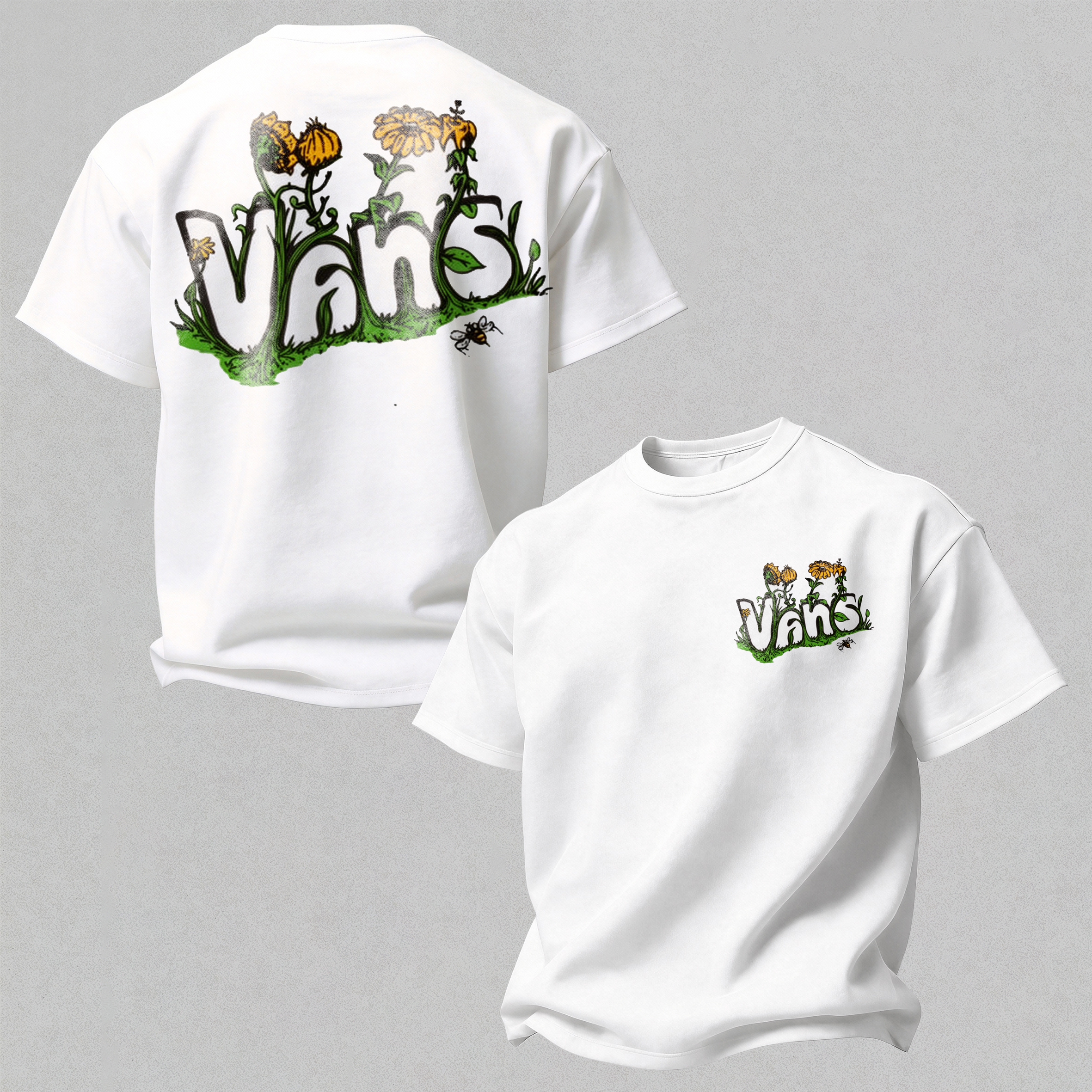 Street Fashion Printed Oversized Unisex T-shirt