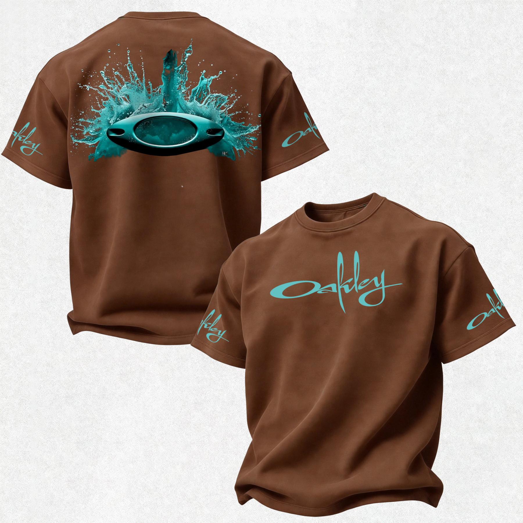 Oakley Printed Oversized Unisex T-shirt