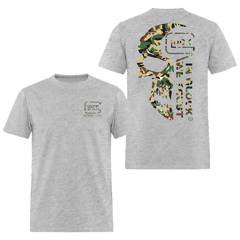 In Glock We Trust Printed Men's T-shirt