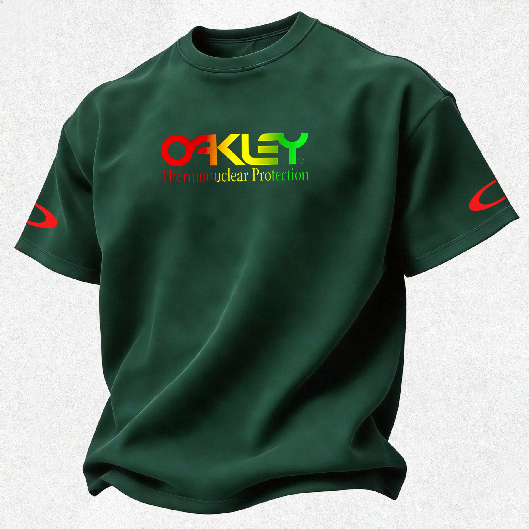 Oakley Thermonuclear Protection Printed Oversized Unisex T-shirt