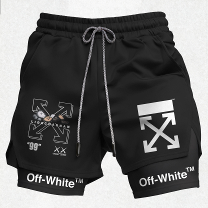 Street Fashion Print Men's Shorts