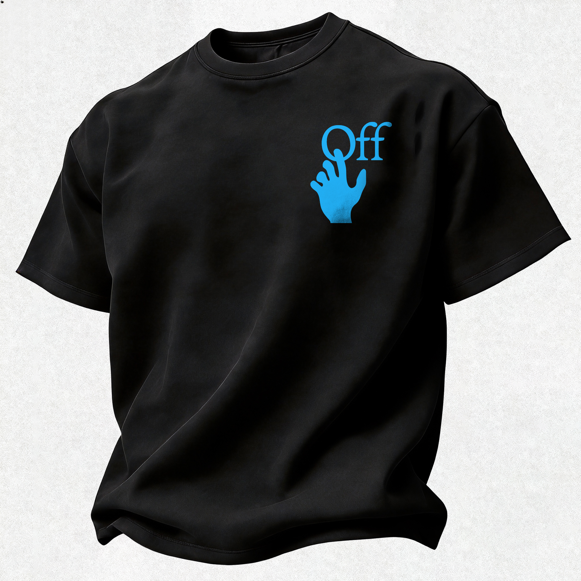 Off-White Printed Oversized Unisex T-shirt