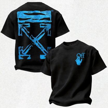 Off-White Printed Oversized Unisex T-shirt
