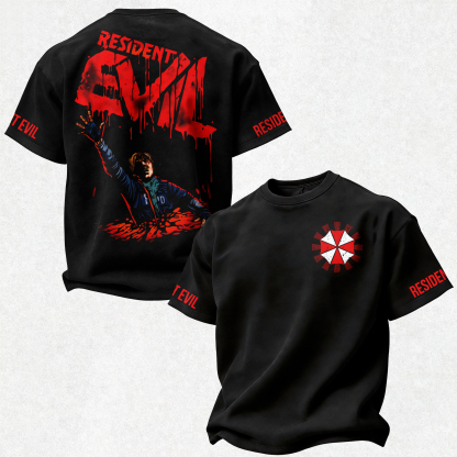 Resident Evil Printed Oversized Unisex T-shirt