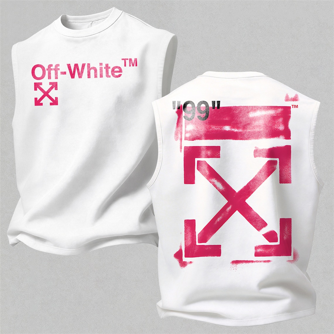 Street Fashion Print Men's Tank