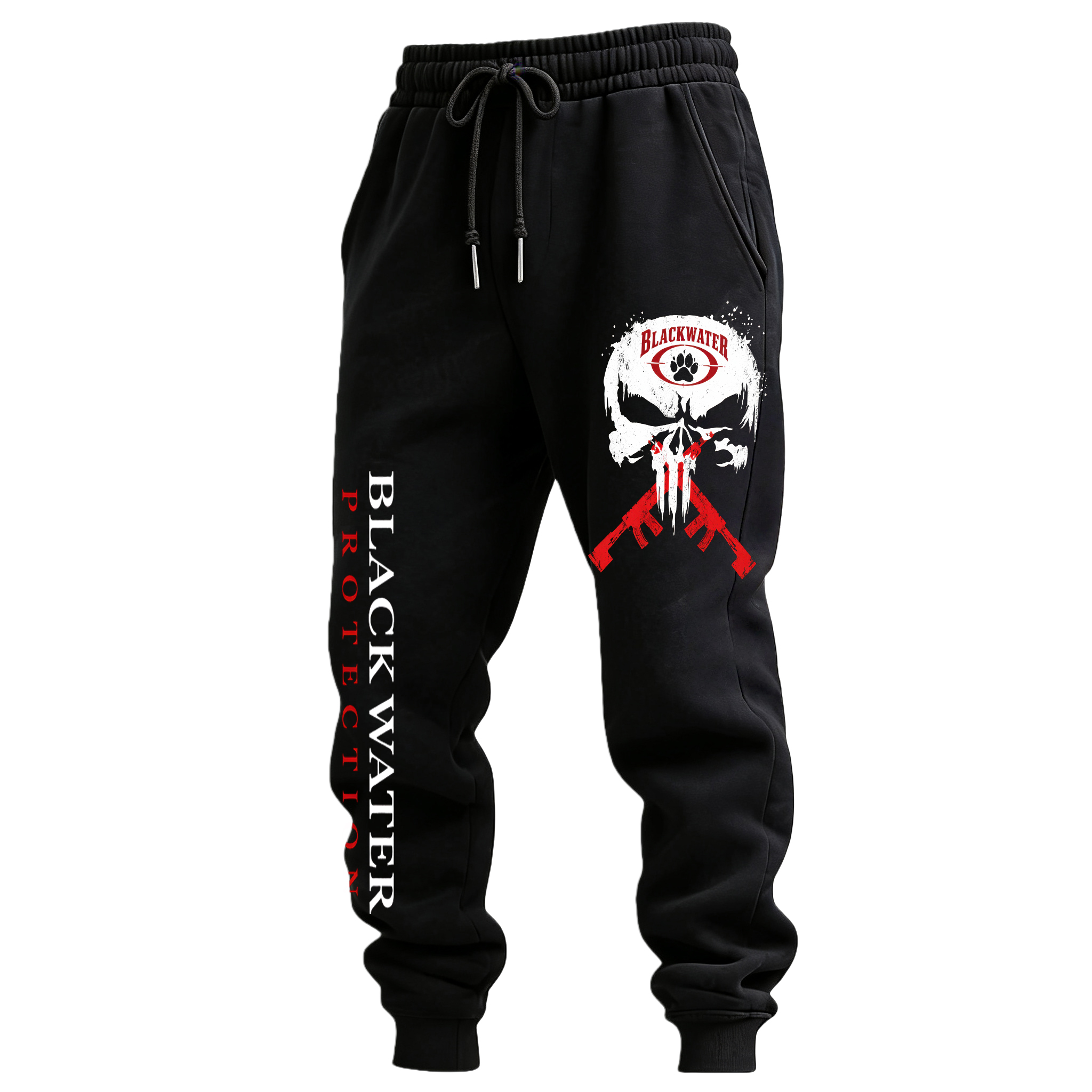 Blackwater Skull Print Men's Sweatpants