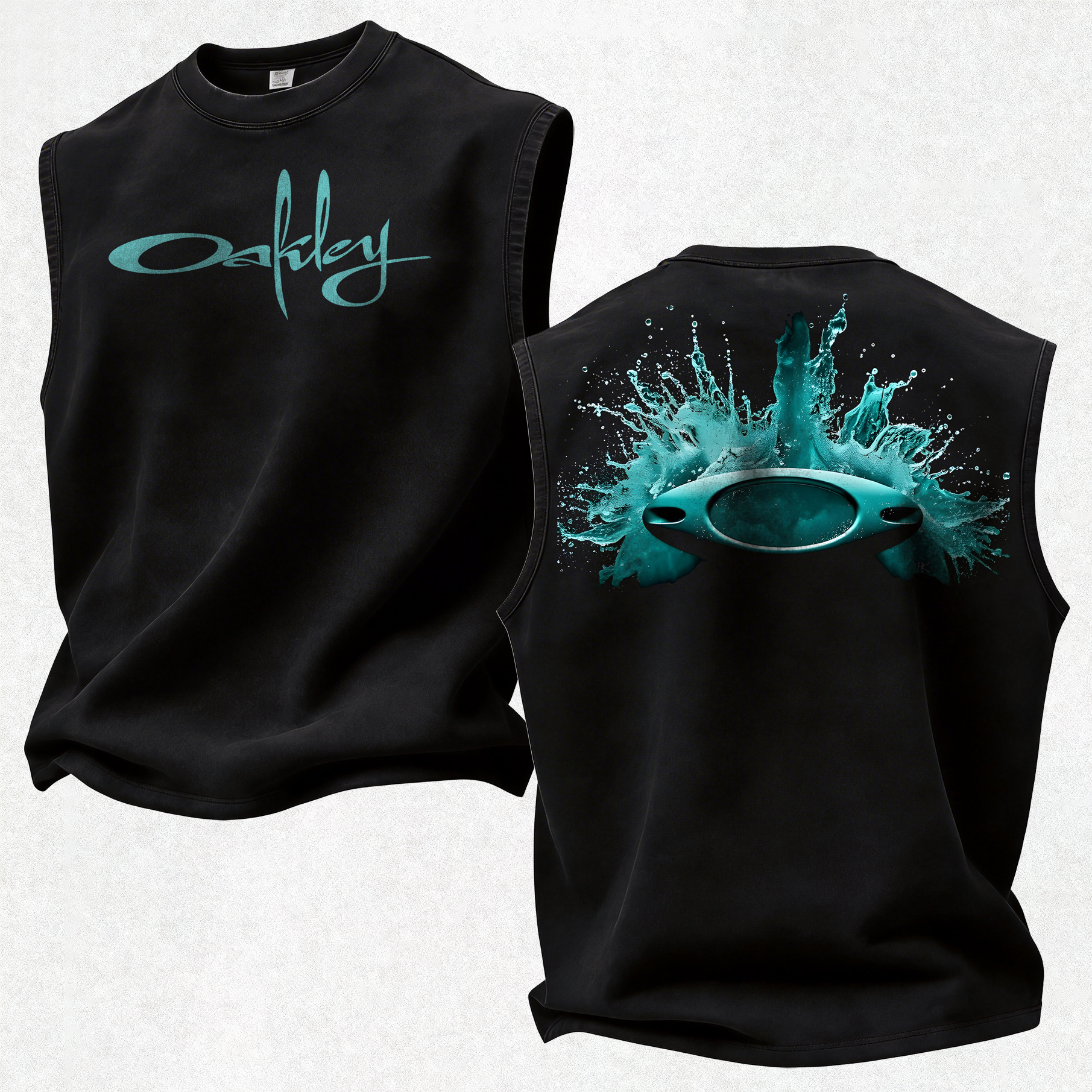 Street Fashion Print Men's Tank