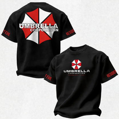 Resident Evil Umbrella Corporation Printed Oversized Unisex T-shirt