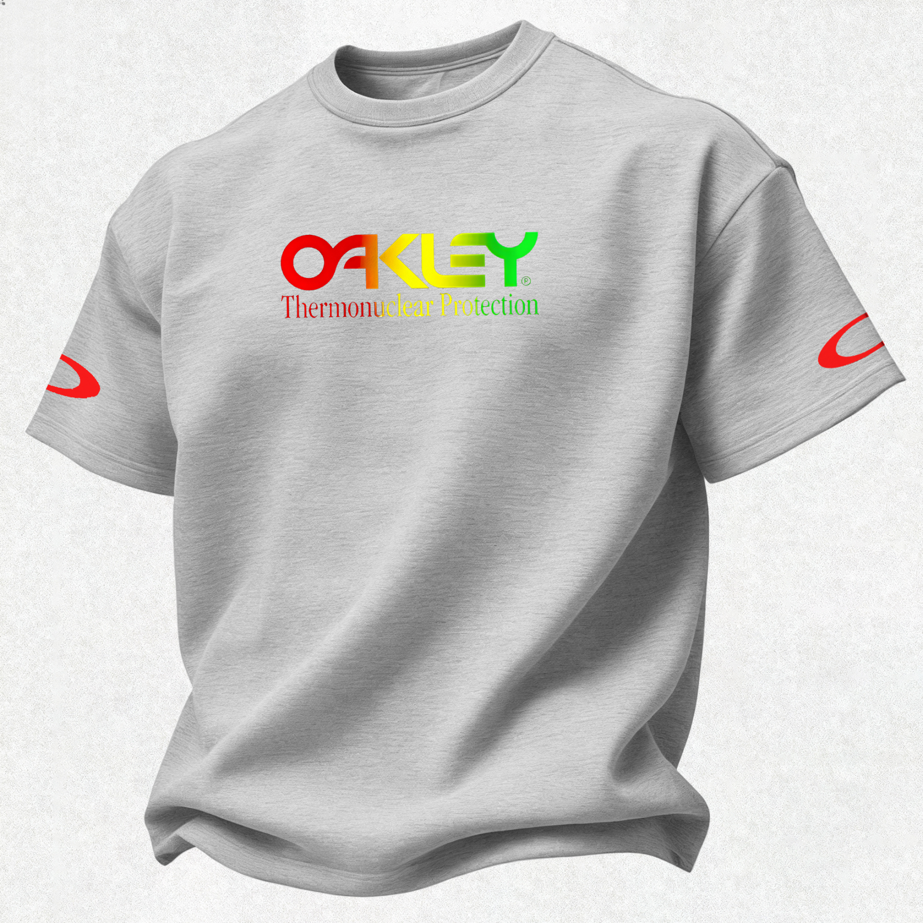 Oakley Thermonuclear Protection Printed Oversized Unisex T-shirt