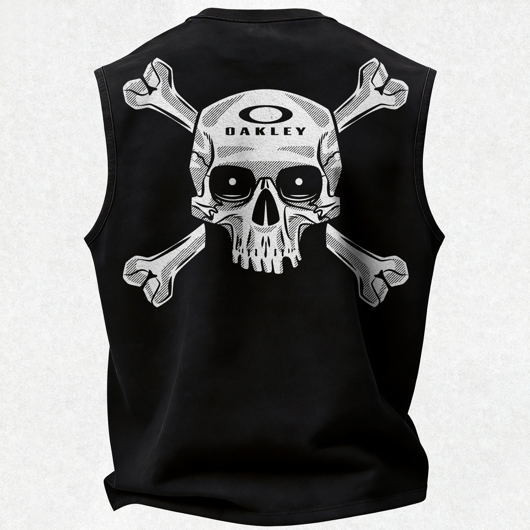 Street Fashion Skull Print Men's Tank