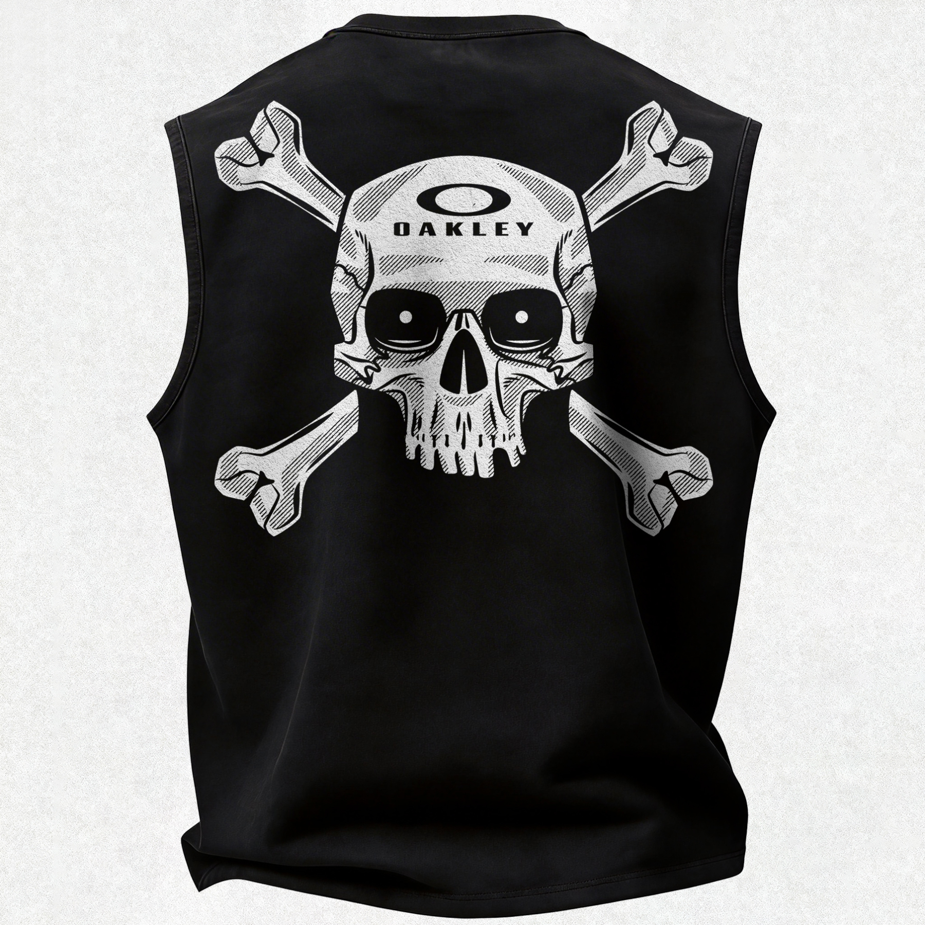Street Fashion Skull Print Men's Tank