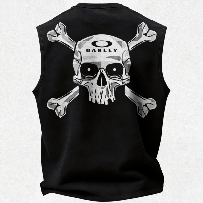 Street Fashion Skull Print Men's Tank