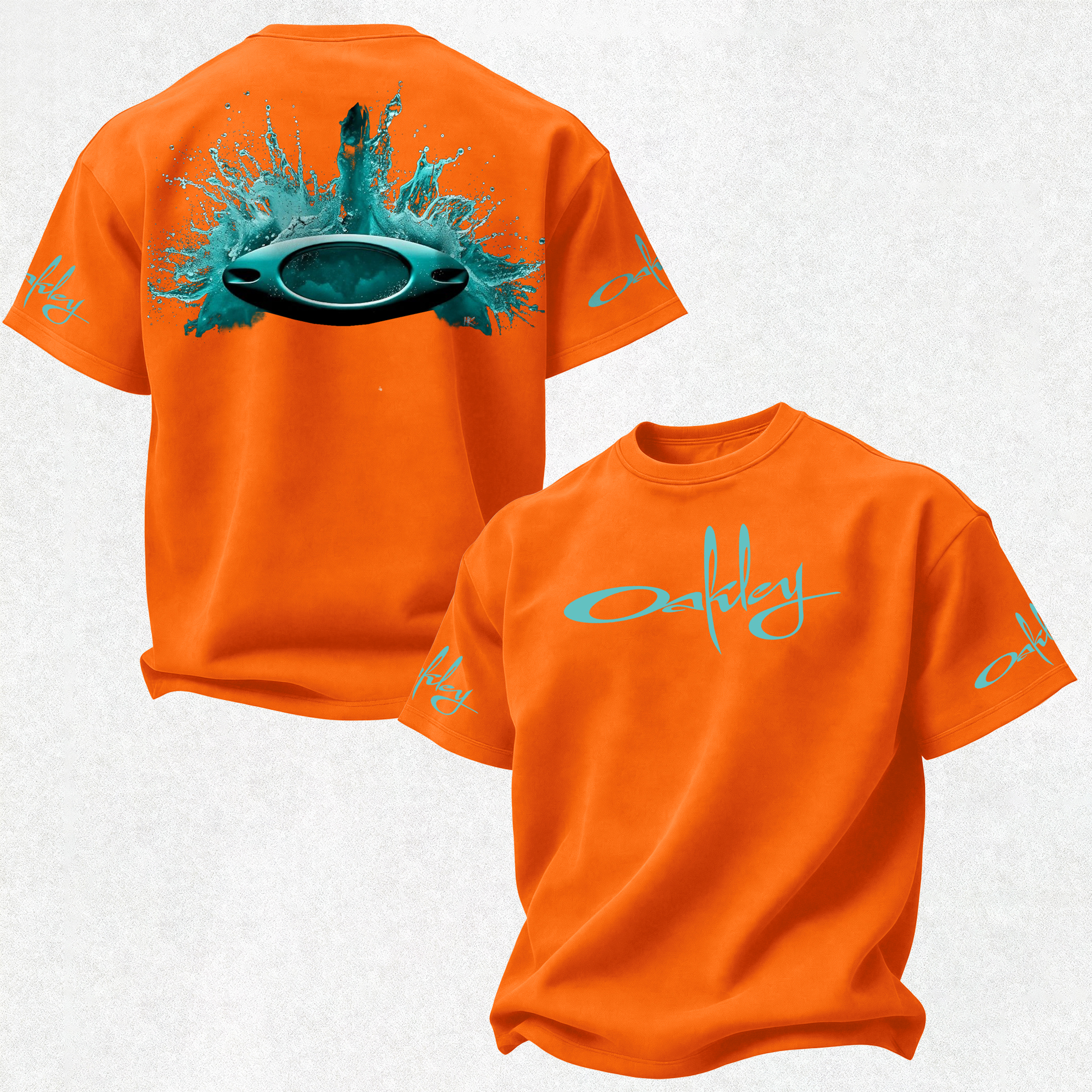 Oakley Printed Oversized Unisex T-shirt