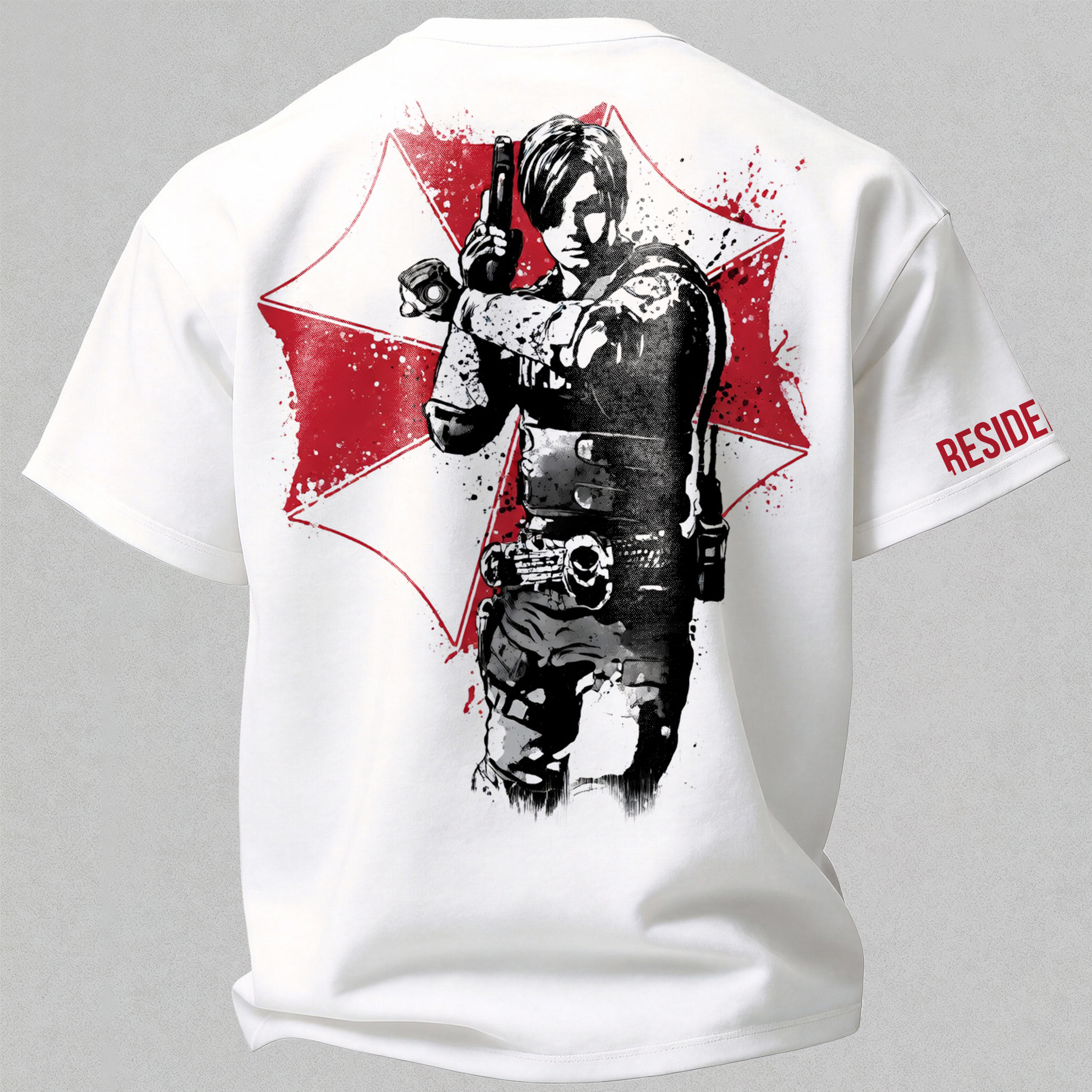 Resident Evil Umbrella Corporation Printed Oversized Unisex T-shirt