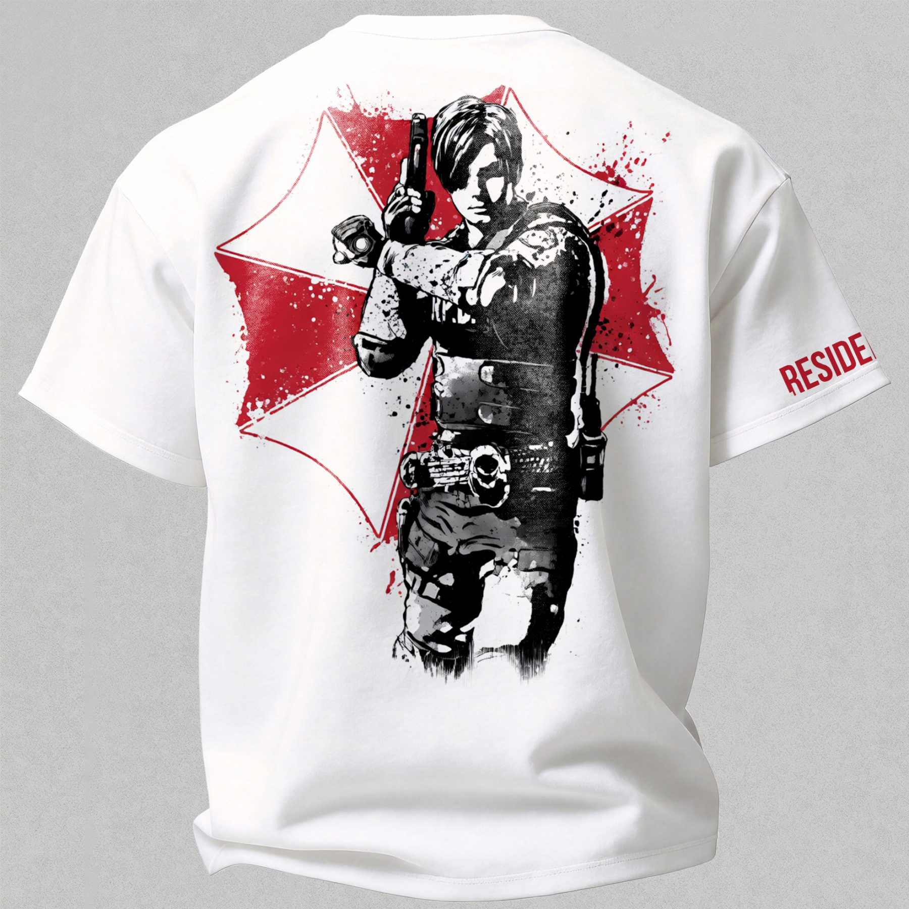 Resident Evil Umbrella Corporation Printed Oversized Unisex T-shirt
