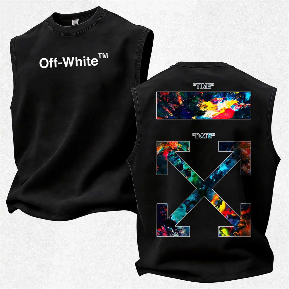 Street Fashion Print Men's Tank