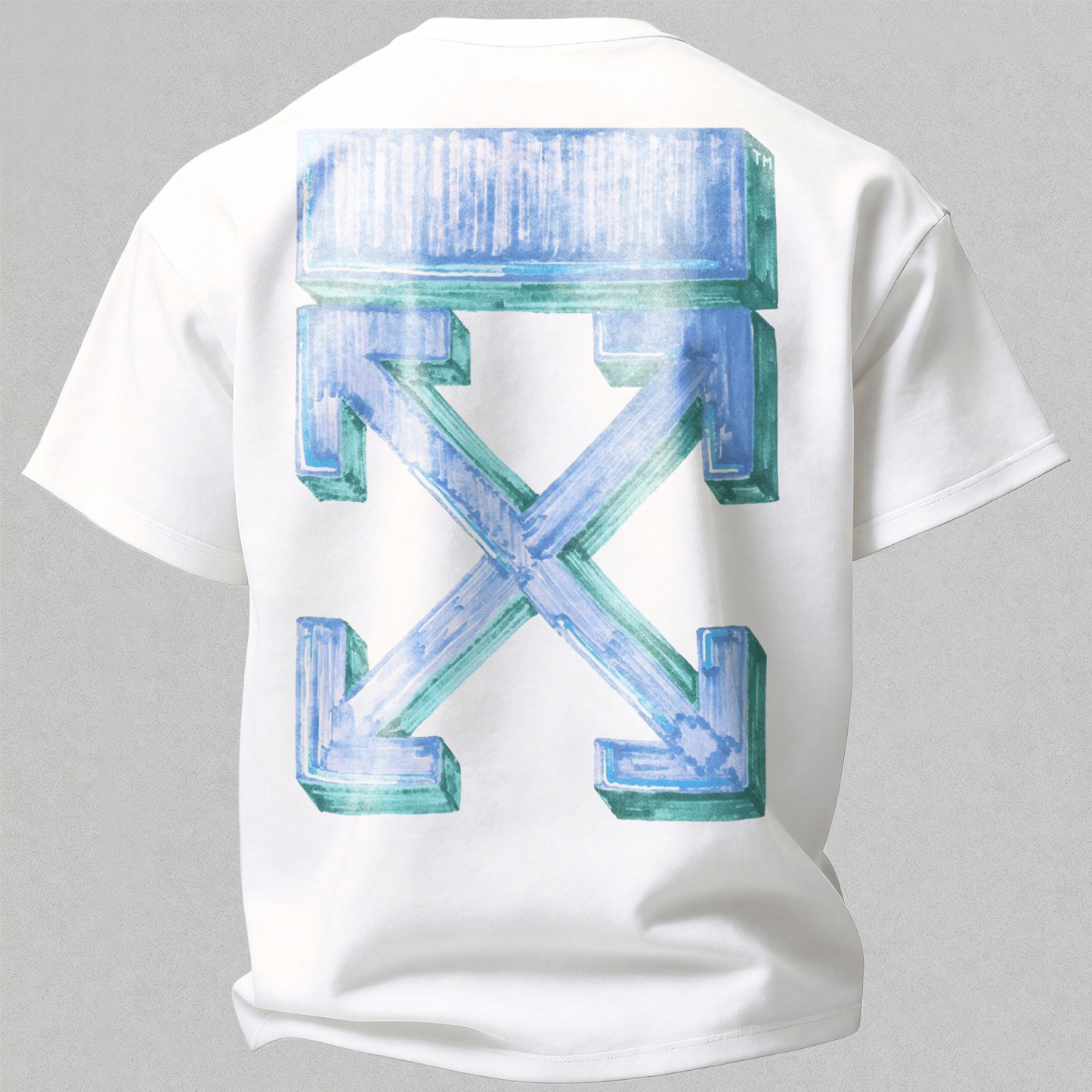 Off-White Printed Oversized Unisex T-shirt