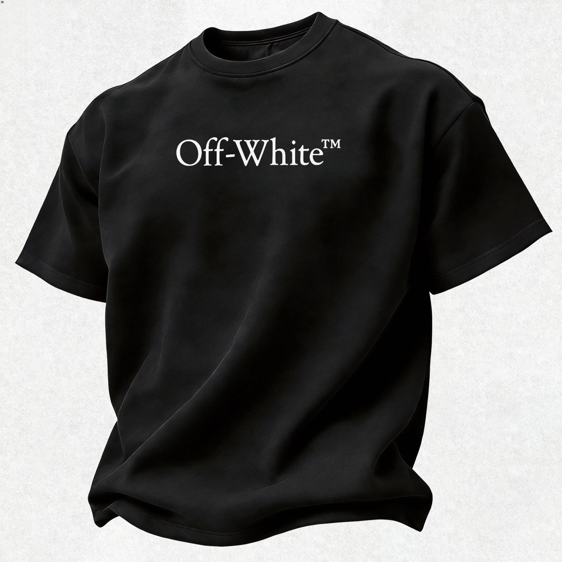 Off-White Printed Oversized Unisex T-shirt