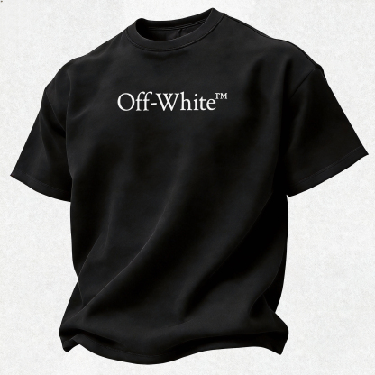 Off-White Printed Oversized Unisex T-shirt