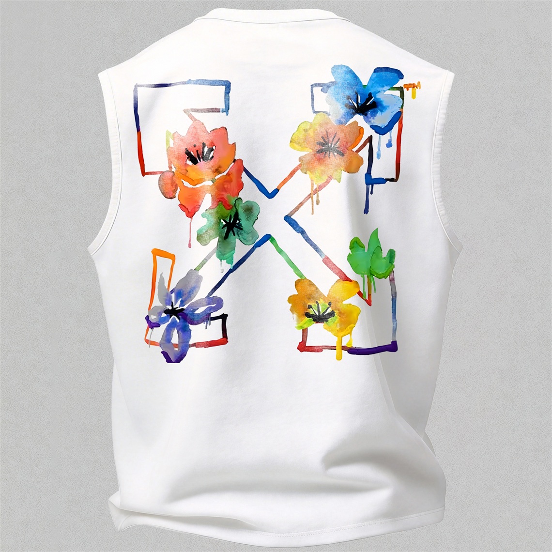 Off-White Print Men's Tank