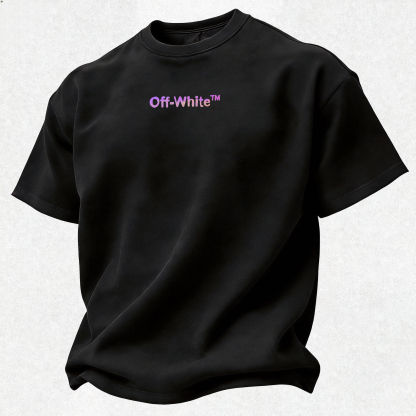 Off-White Printed Oversized Unisex T-shirt