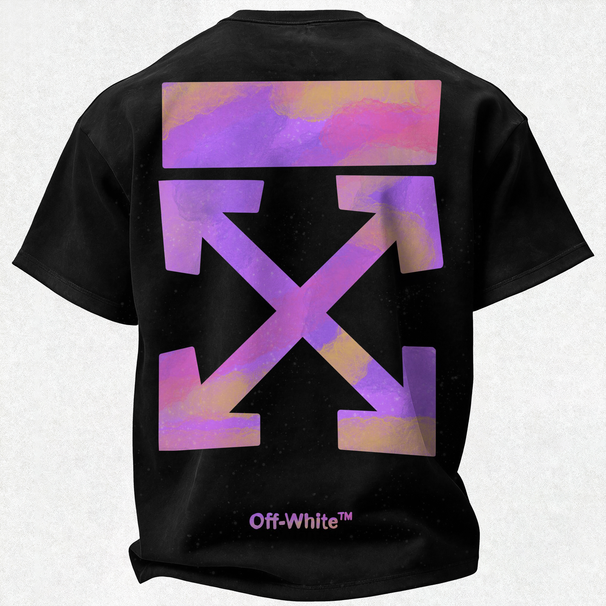 Off-White Printed Oversized Unisex T-shirt