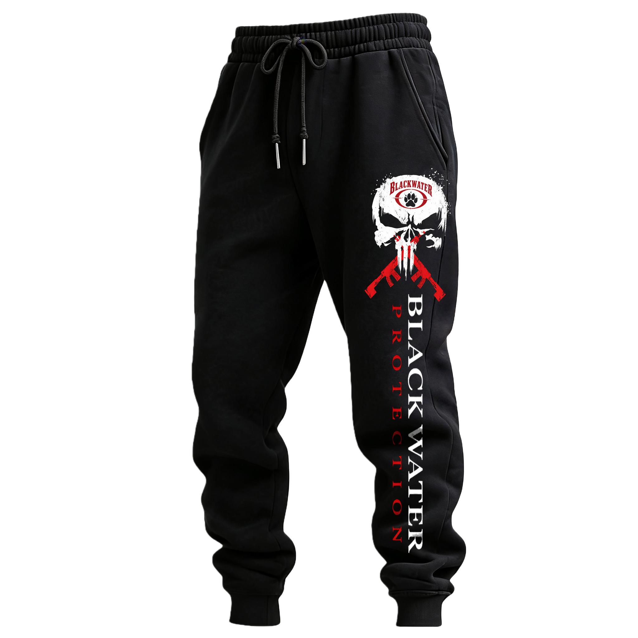 Blackwater Skull Print Men's Sweatpants