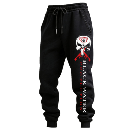 Blackwater Skull Print Men's Sweatpants