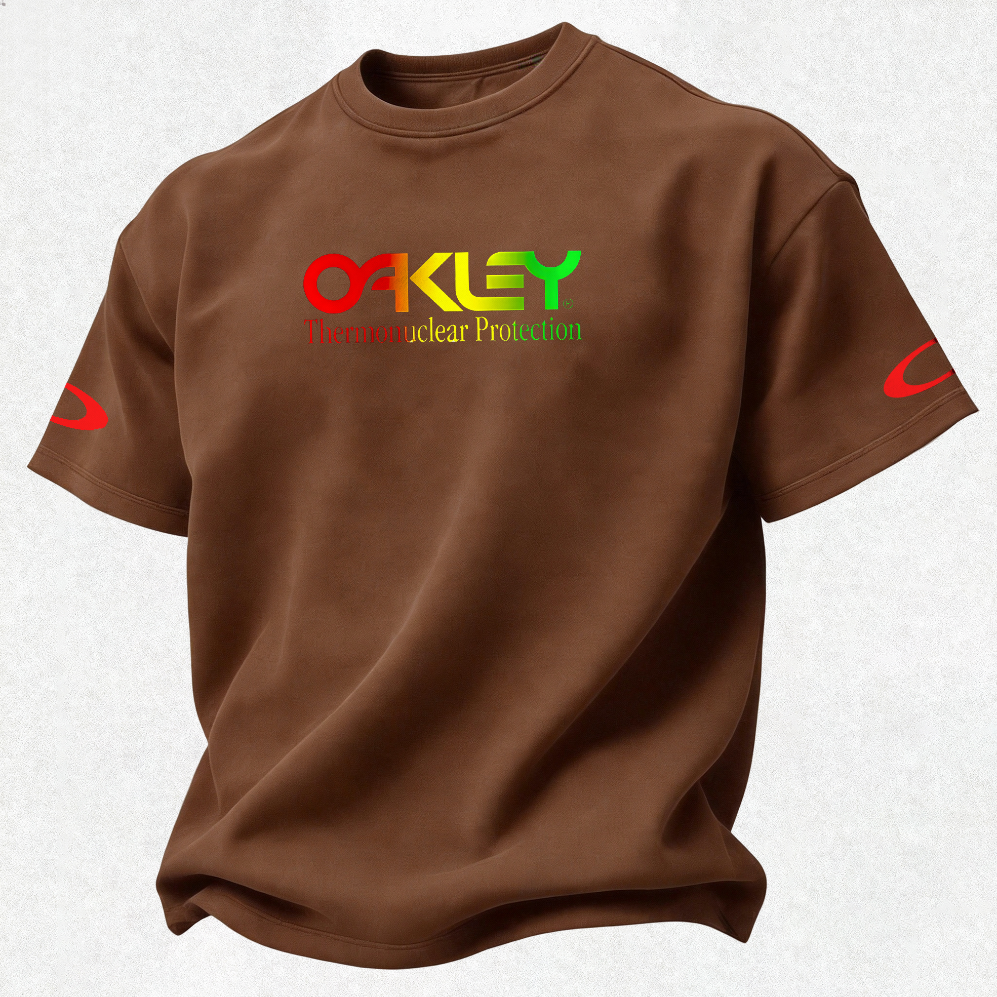 Oakley Thermonuclear Protection Printed Oversized Unisex T-shirt