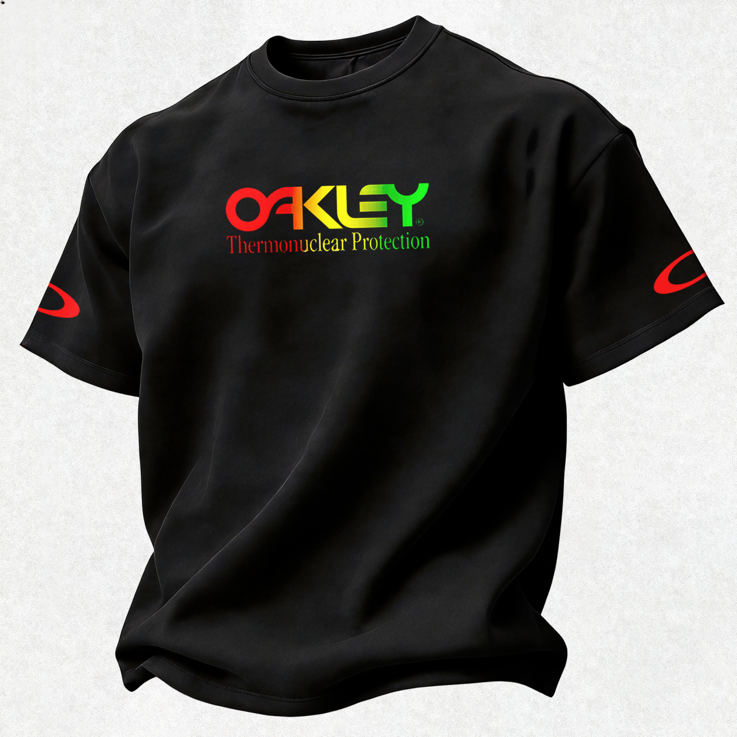 Oakley Thermonuclear Protection Printed Oversized Unisex T-shirt