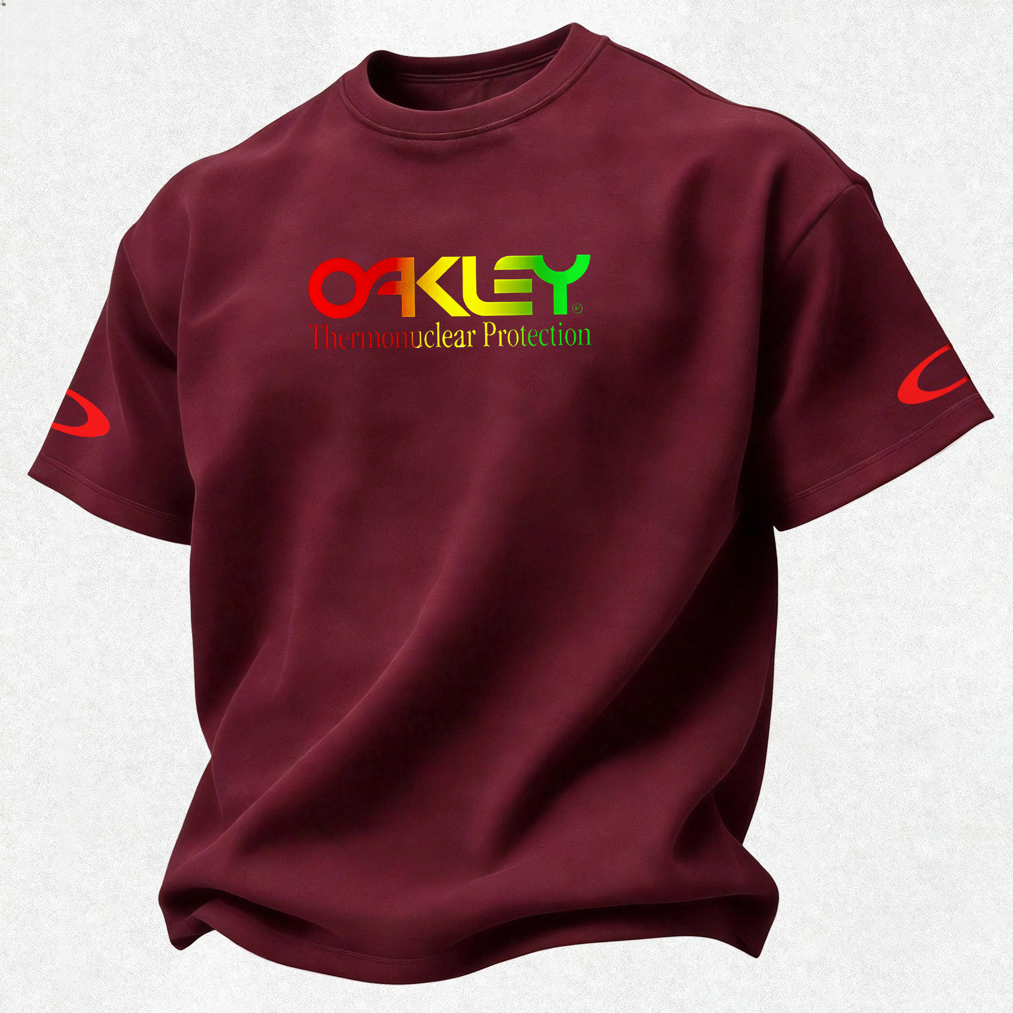 Oakley Thermonuclear Protection Printed Oversized Unisex T-shirt