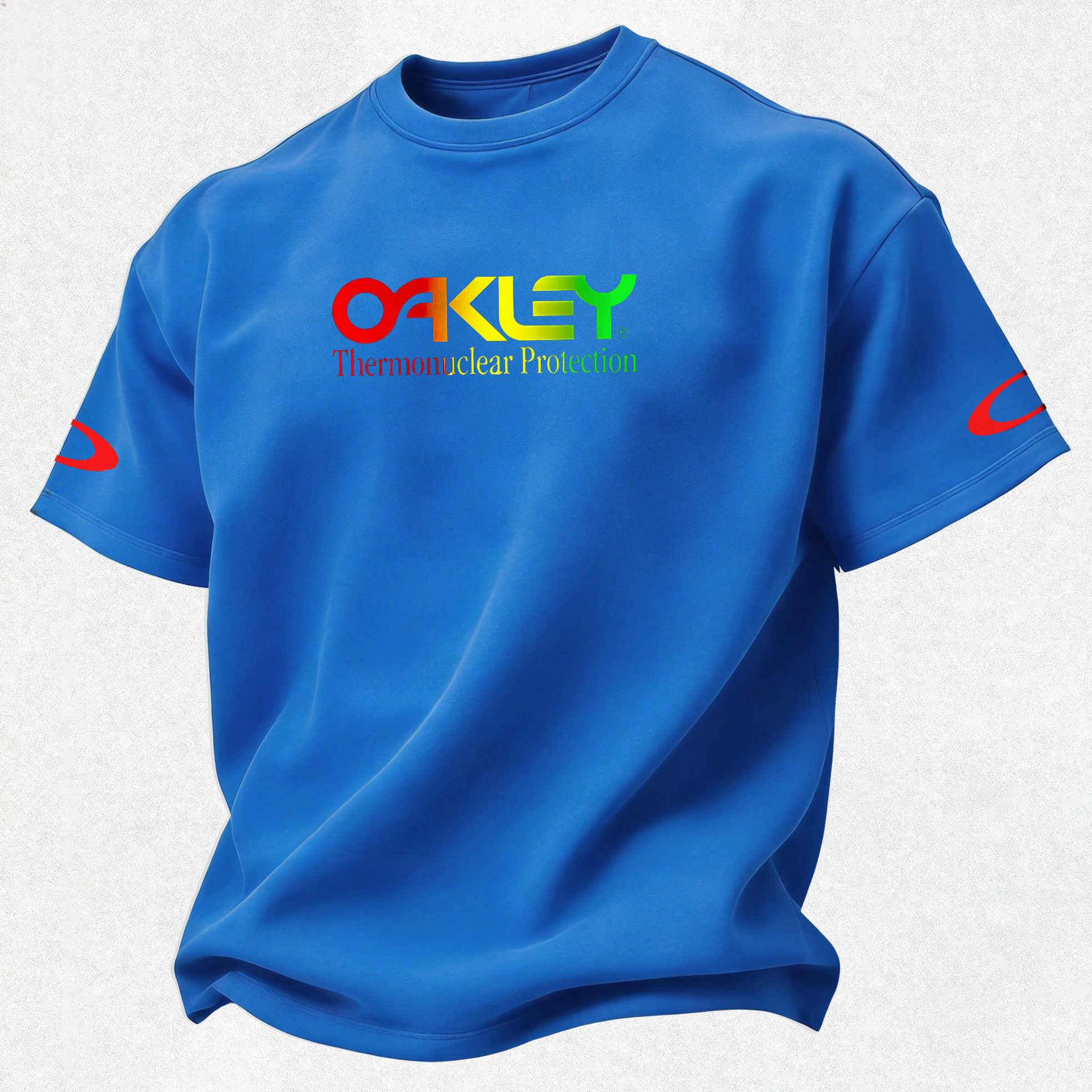 Oakley Thermonuclear Protection Printed Oversized Unisex T-shirt