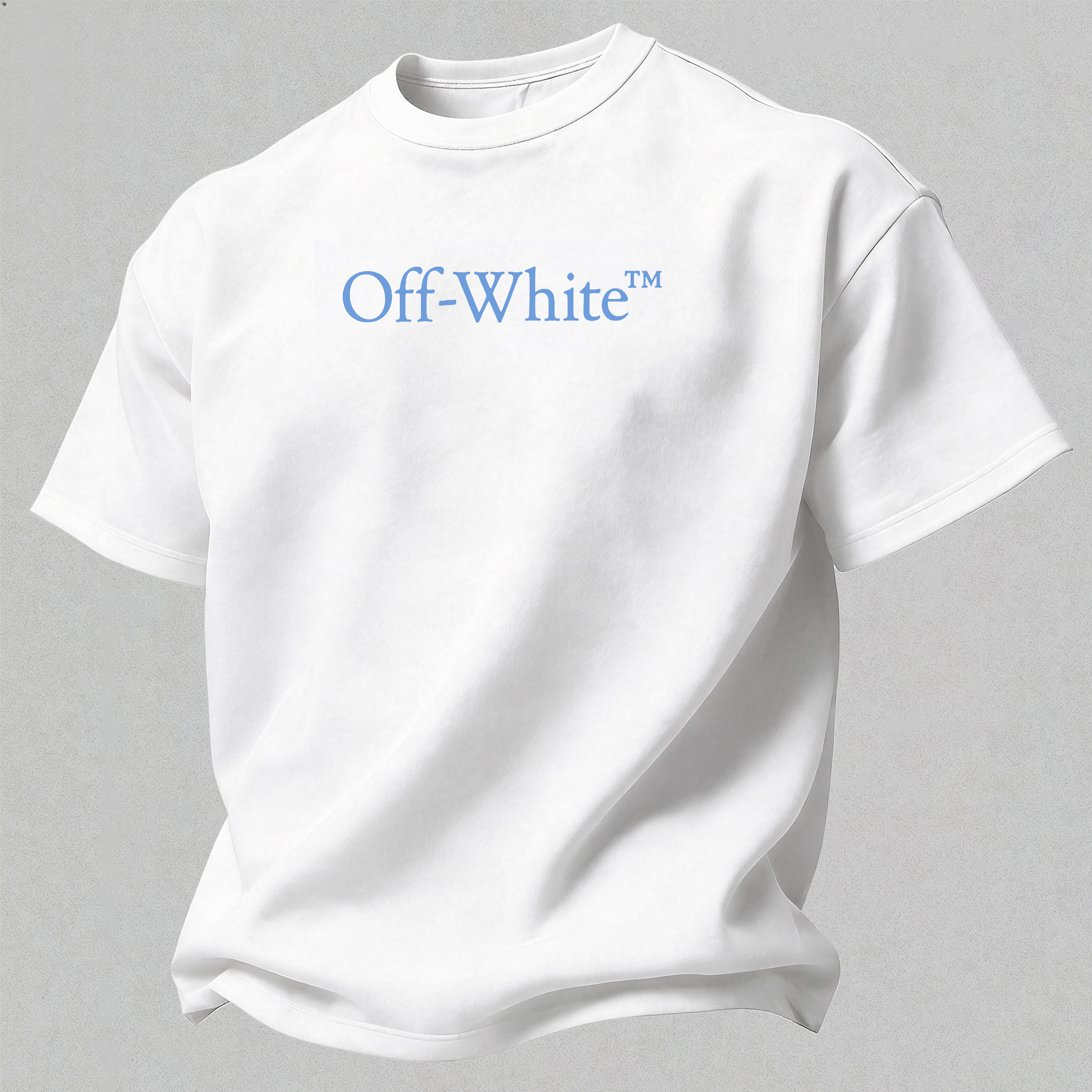Off-White Printed Oversized Unisex T-shirt